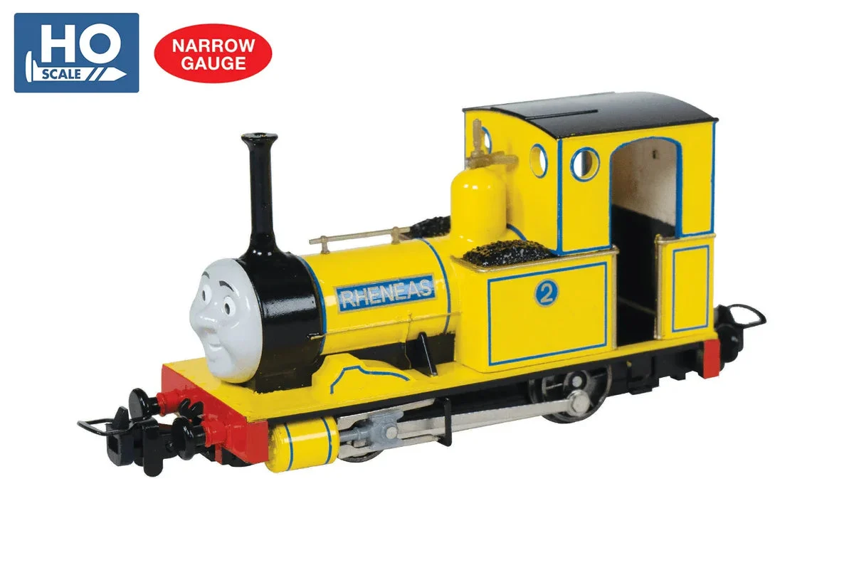 HOn30 Bachmann Thomas & Friends Narrow Gauge Yellow Rheneas - 58605