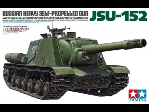 Tamiya 1/35 Russian Heavy Sp Gun Jsu-152 - 35303