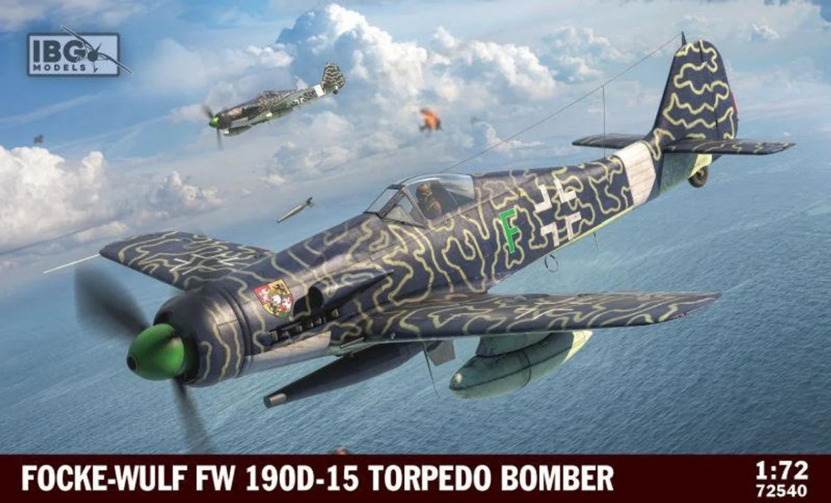 IBG Models 1/72 IBG Focke Wulf Fw 190D-15 Torpedo Bomber