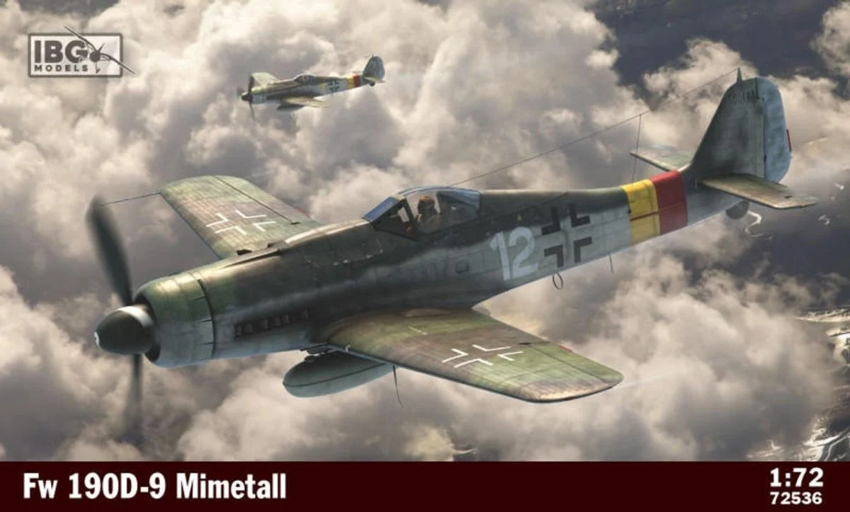 IBG Models 1/72 IBG Focke-Wulf Fw 190D-9 Mimetall
