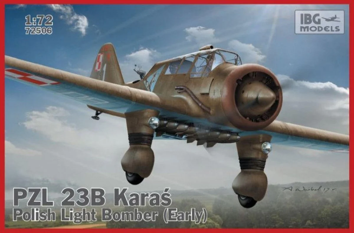 IBG Models 1/72 IBG PZL.23B Karas - Polish Light Bomber (Early production) -