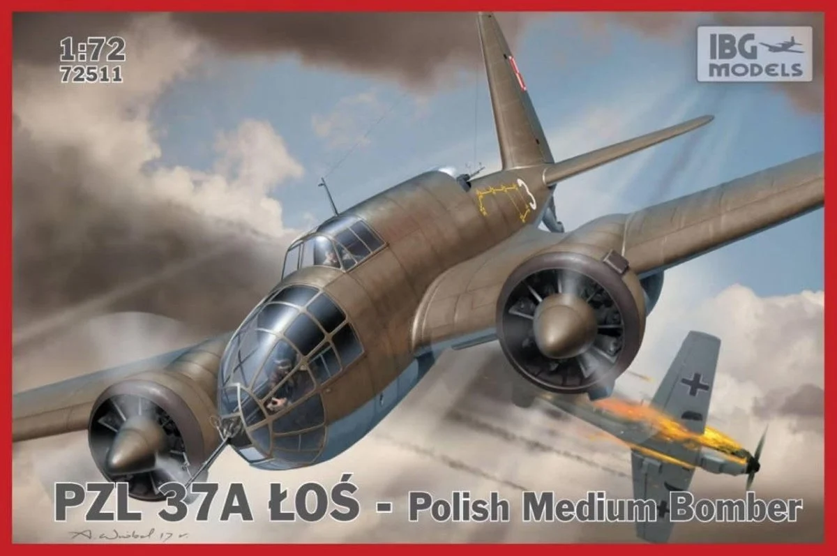 IBG Models 1/72 IBG PZL.37 A Los - Polish Medium Bomber
