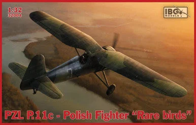 1/32 IBG PZL P.11c Polish Fighter Rare Birds - IBG Models