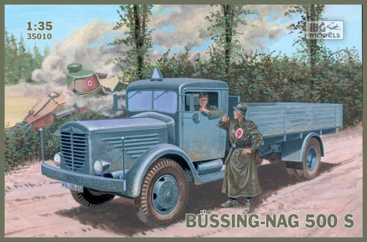 IBG Models 1/35 IBG Bussing-NAG 500 S