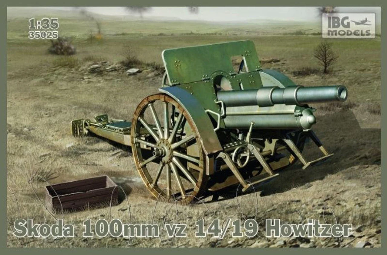 IBG Models 1/35 IBG Skoda 100Mm Vz 14/19 Howitzer