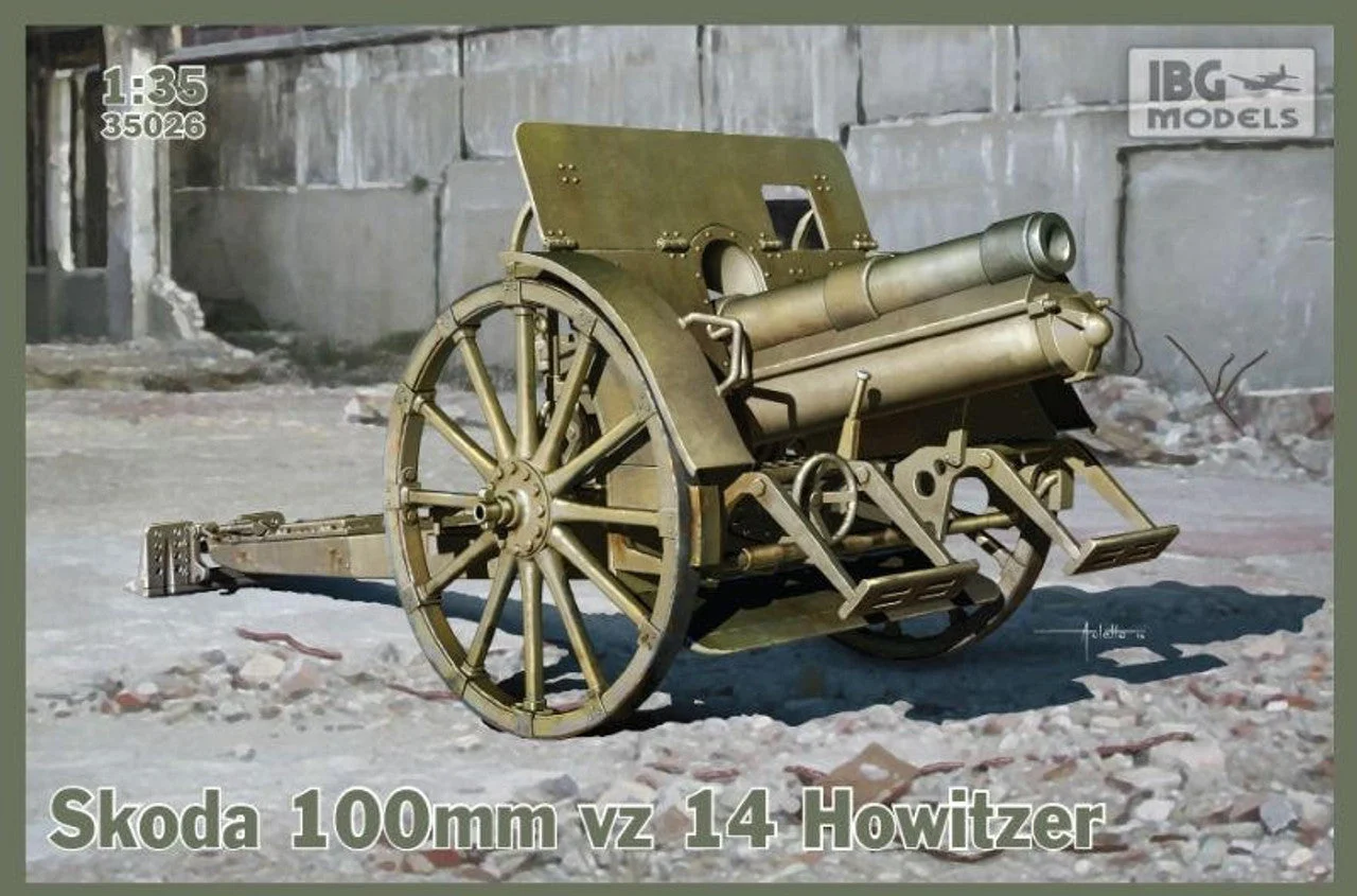 IBG Models 1/35 IBG Skoda 100mm vz 14 Howitzer