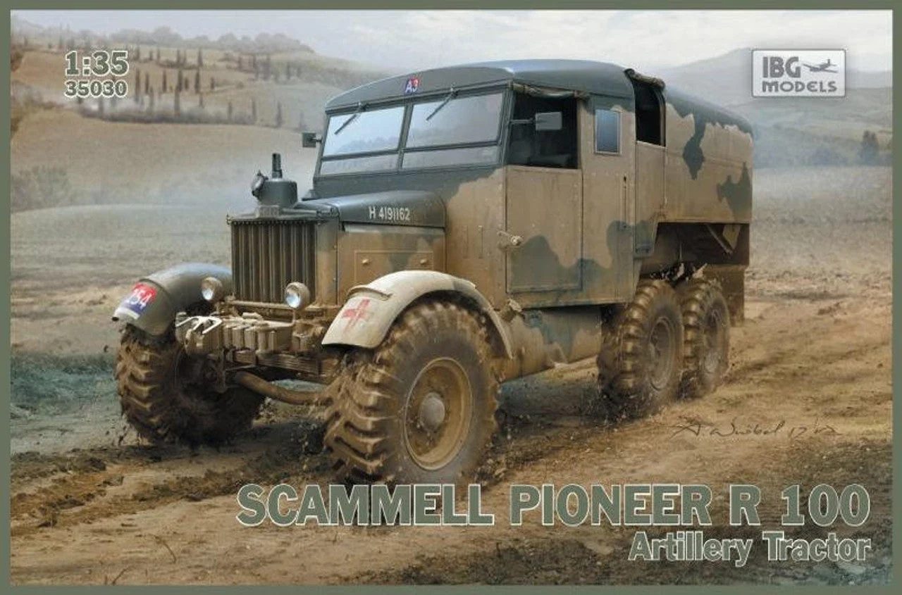 IBG Models 1/35 IBG Scammell Pioneer R 100 Artillery Tractor