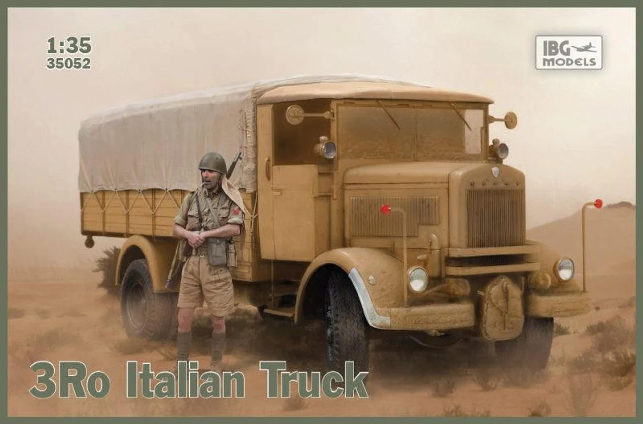 IBG Models 1/35 IBG 3Ro Italian Truck - Cargo Version