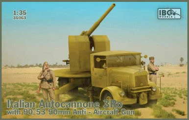 1/35 IBG Italian Autocannone 3Ro With 90/53 90Mm Anti-Aircraft Gun