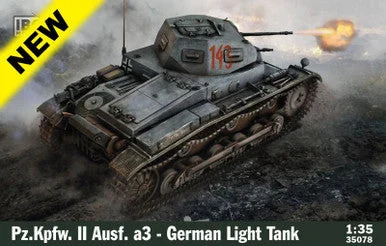 1/35 IBG Pz.Kpfw. II Ausf.A3-German Light Tank