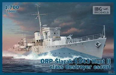 1/700 IBG ORP Slazak 1943 Hunt II Class Destroyer Escort - IBG Models