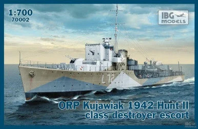 1/700 IBG ORP Kujawiak 1942 Hunt II Class Destroyer Escort - IBG Models