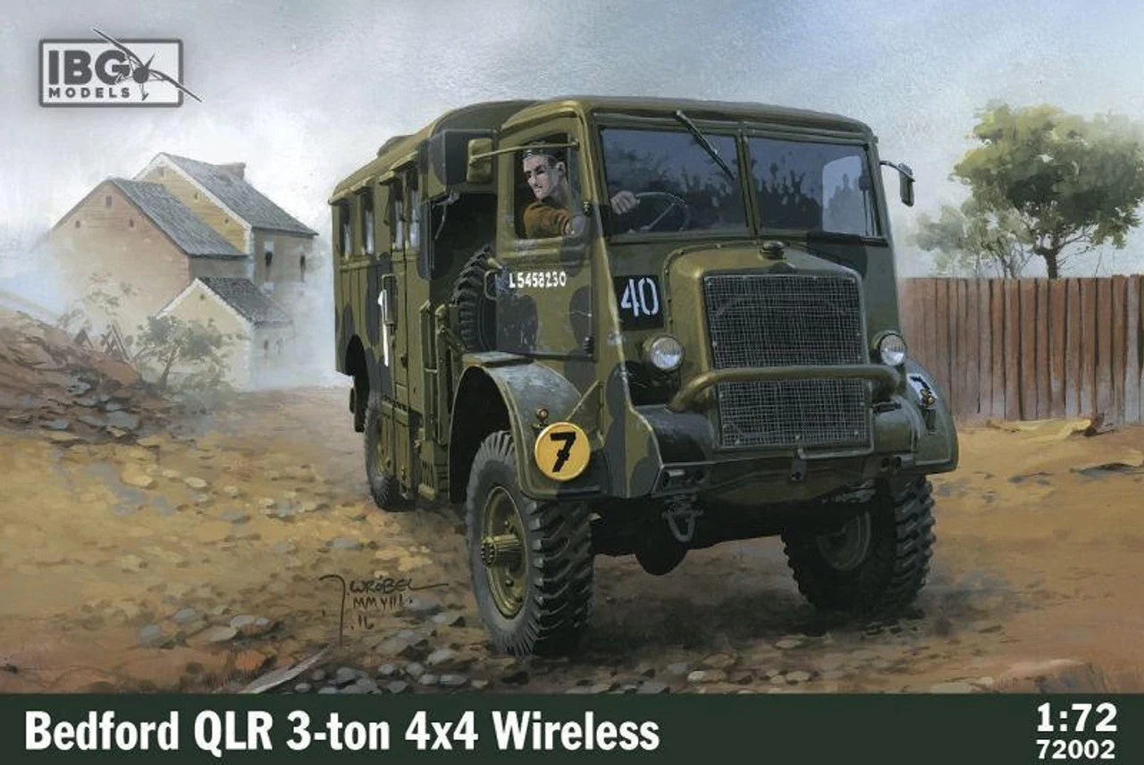 IBG Models 1/72 IBG Bedford QLR 3 ton 4x4 Wireless
