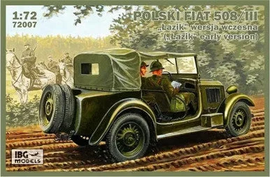 1/72 IBG Polski Fiat 508/III Lazik wersja wczesna (Lazik early version) - IBG Models