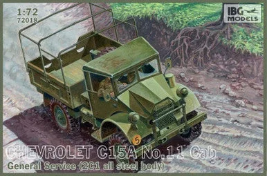 1/72 IBG Chevrolet C.15A No.11 -Cab General Service ( 2C1 all steel body)