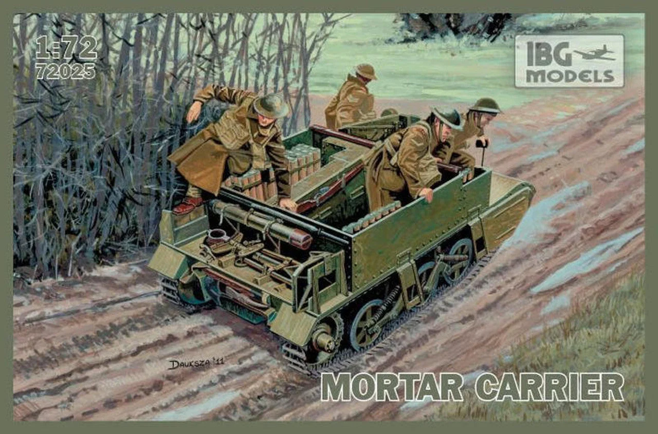 IBG Models 1/72 IBG Universal Carrier I Mk.Ii Mortar Carrier