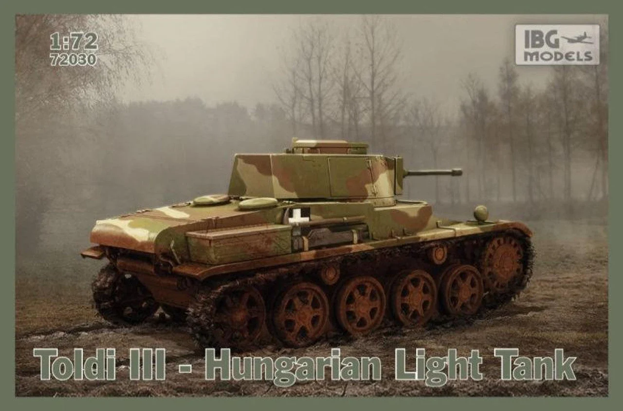 IBG Models 1/72 IBG Toldi III Hungarian Tank