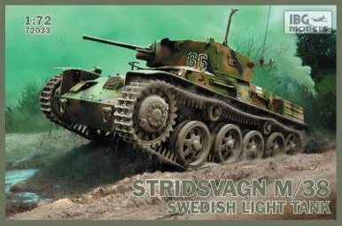 1/72 IBG Stridsvagn M/38 Swedish light tank - IBG Models