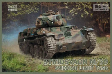 1/72 IBG Stridsvagn m/39 Swedish light tank -