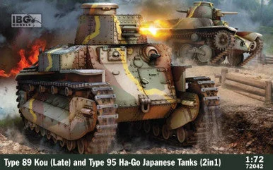 1/72 IBG Type 89Kou and Type 95Ha-Go