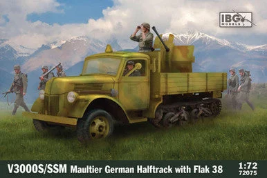 1/72 IBG V3000S/SS M Maultier with Flak 38 - IBG Models