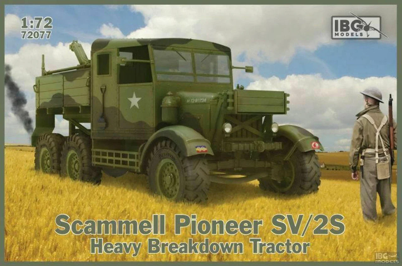 IBG Models 1/72 IBG Scammell Pioneer Sv/2S Heavy Breakdown Tractor