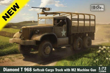 1/72 IBG Diamond T968 Cargo Trucksoftcab with M2 - IBG Models