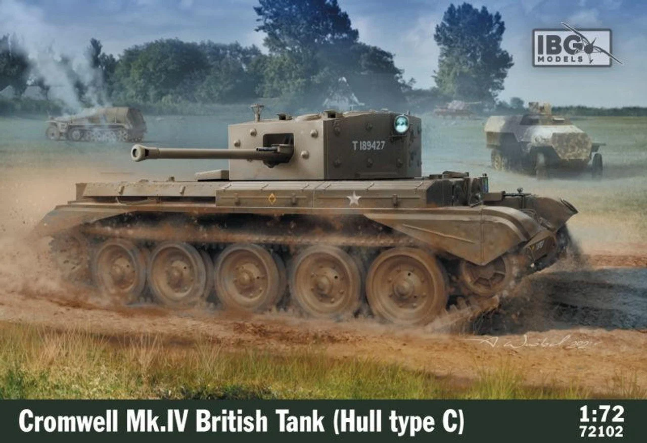 IBG Models 1/72 IBG Cromwell Mk.IV British Tank (Hull Type C)