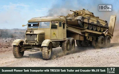 1/72 IBG Scammell with TRCU30 and CrusaderMk.I/II - IBG Models