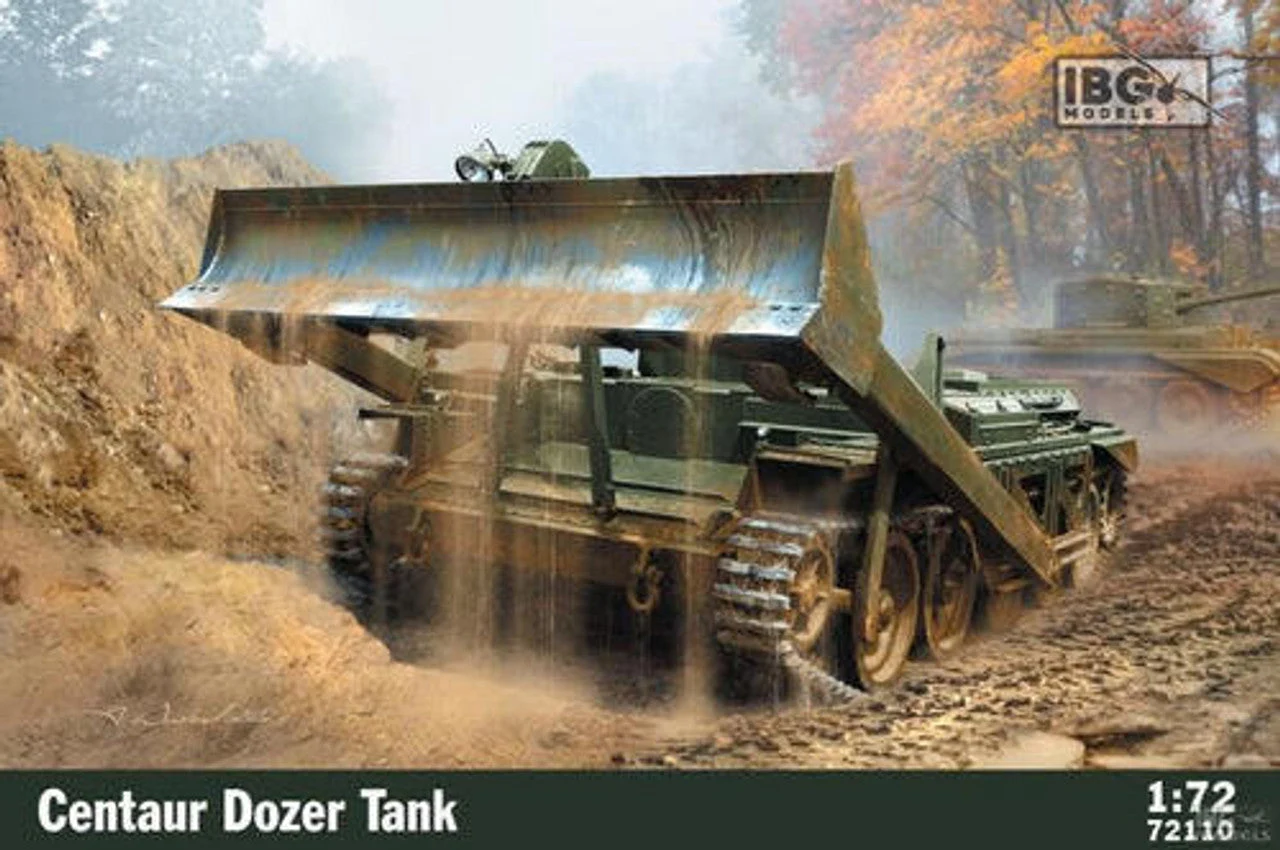 IBG Models 1/72 IBG Centaur Dozer Tank Plastic Model Kit