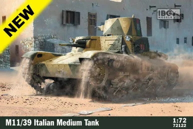 1/72 IBG Models M11/39 Italian Tank (late)