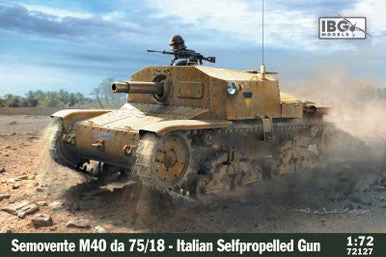1/72 IBG Semovente M40 da 75/18 Italian Gun - IBG Models