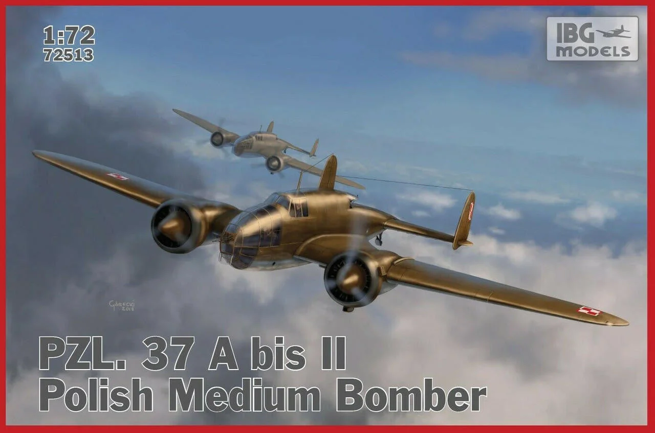 IBG Models 1/72 IBG Pzl. 37 A Bis Ii Polish Medium Bomber