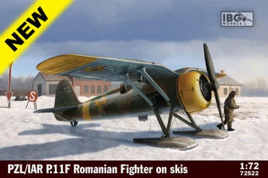 1/72 IBG PZL/IAR P.11F Romanian Fighter on skis -