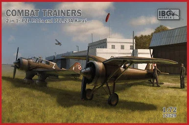 1/72 IBG COMBAT TRAINERS 2 in 1: PZL P.11a and PZL.23A Karas - IBG Models