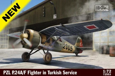 1/72 IBG PZL P.24A/F Fighter in Turkish Service - IBG Models