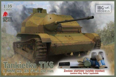 1/35 IBG TKS Tankette with 20mm Gun - IBG Models