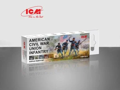 ICM Acrylic Paint Set for American Civil War - ICM Models