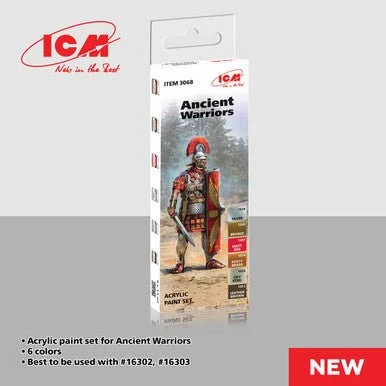 ICM Acrylic paint set for Ancient Warriors - ICM Models