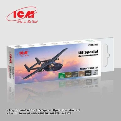 ICM Acrylic paint set for U.S Special Operations Aircraft - ICM Models