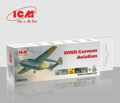 ICM Acrylic Paint Set for WWII German aviation - ICM Models
