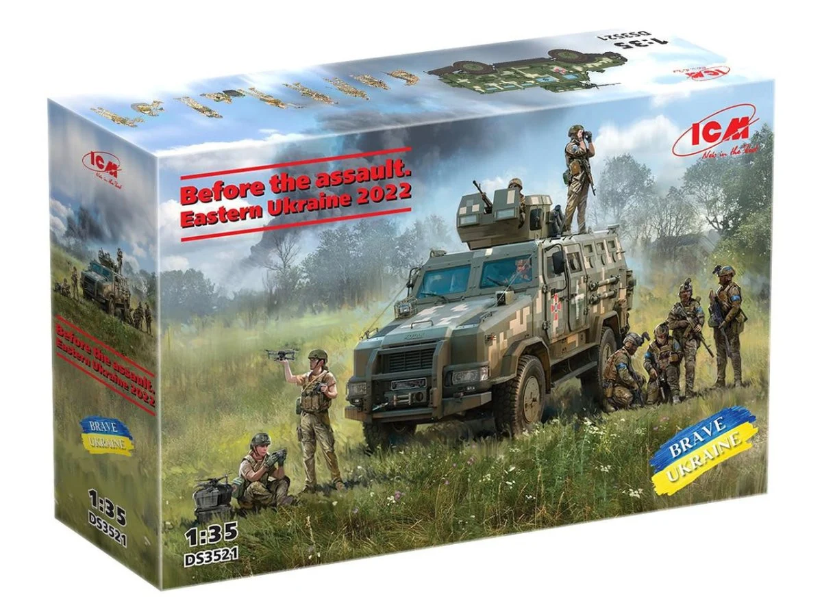 ICM Models 1/35 ICM Before the assault. Eastern Ukraine 2022 Plastic Model Kit