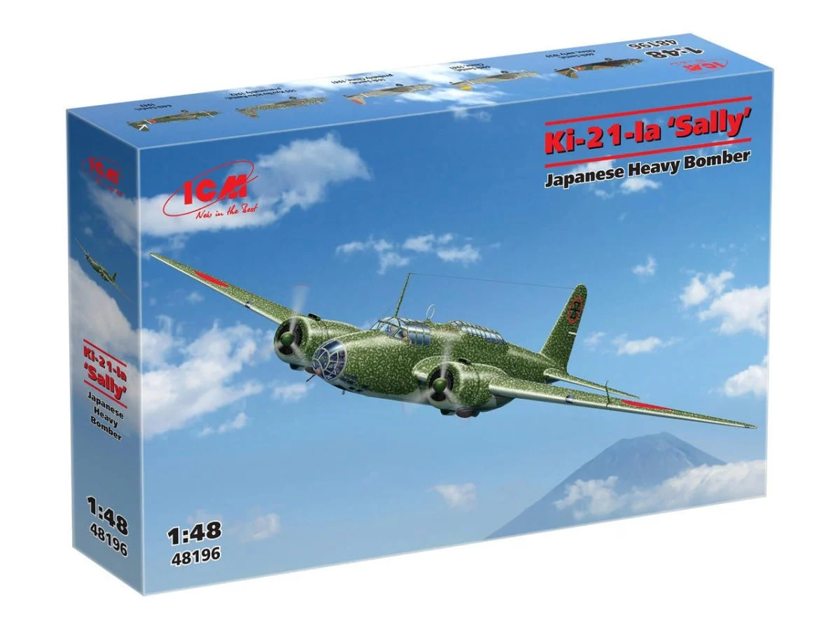 ICM Models 1/48 ICM Ki-21-Ia Sally Japanese Heavy Bomber
