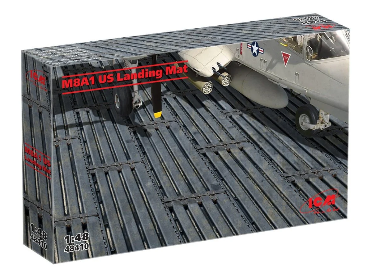 ICM Models 1/48 ICM M8A1 US Landing Mat (153x245 mm) Plastic Model Kit