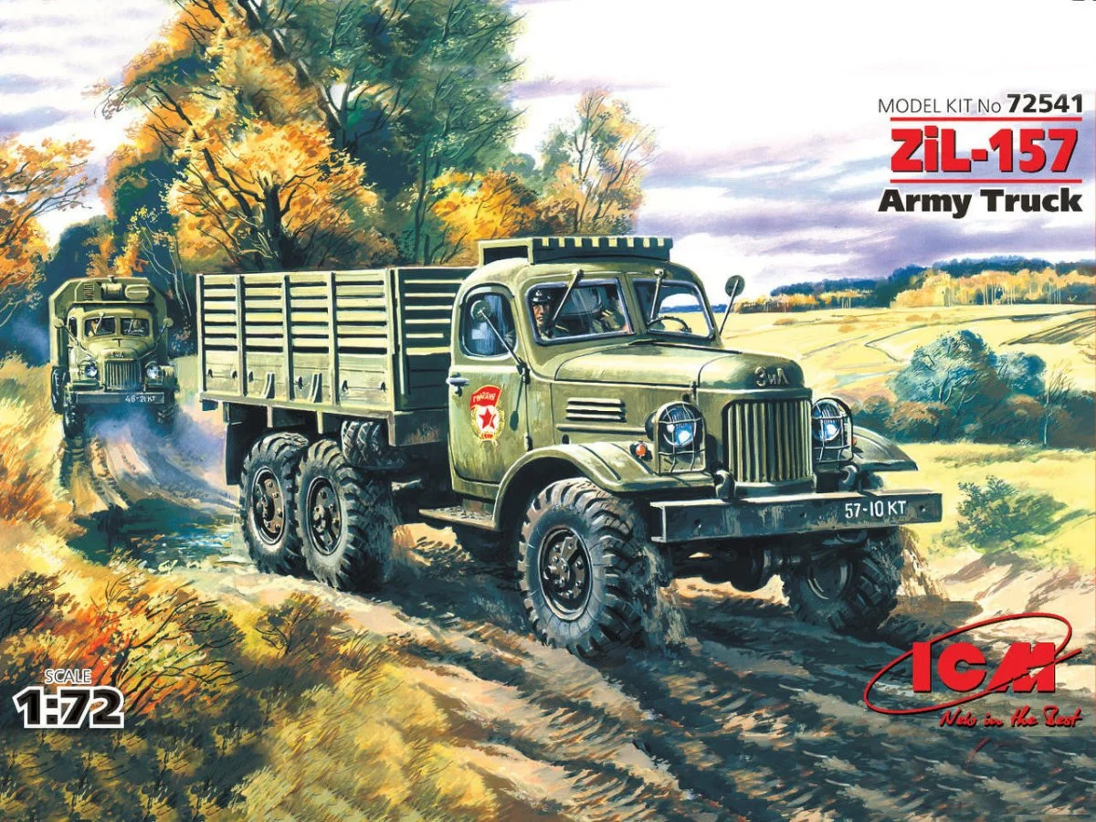 ICM Models 1/72 ICM ZiL-157, Army Truck