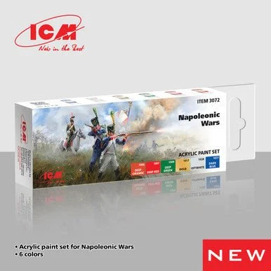 ICM Models Acrylic paint set for Napoleonic Wars