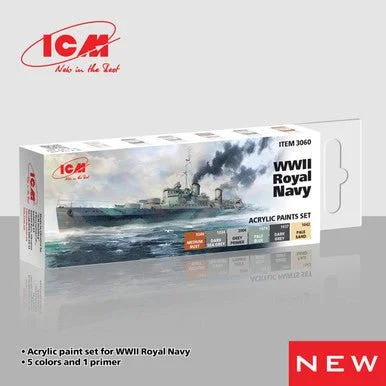 ICM Models - Acrylic paint set for WWII Royal Navy