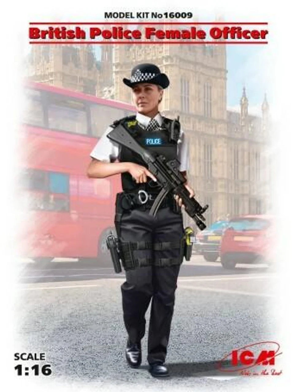 ICM Models 1/16 British Police Female Officer