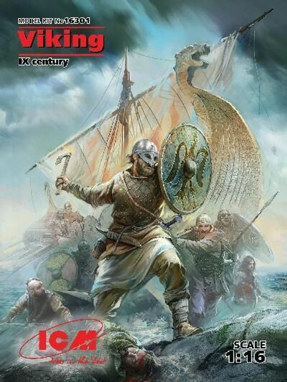 ICM Models 1/16 Viking (IX century)