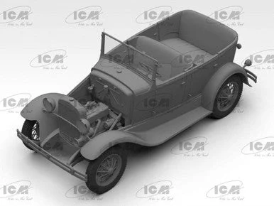1/24 ICM Models GAZ-A Car in German Service - FUTURE